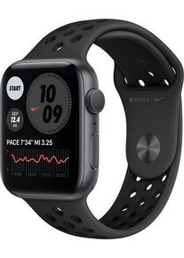 Apple Watch Nike Series 6 Aluminium 40 mm (2020) | GPS | spacegrau | Sportarmband schwarz