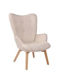 CLP Poltrona Soggiorno Durham In Tessuto crema
