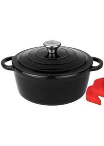 CLP Olla holandesa Oven de hierro fundido Negro