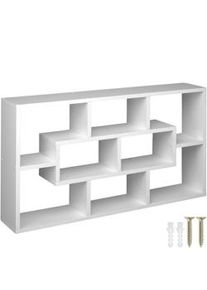 TecTake Estantería Kassandra - blanco - 403609