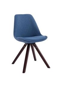 CLP Sedia Toulouse Square in tessuto blu