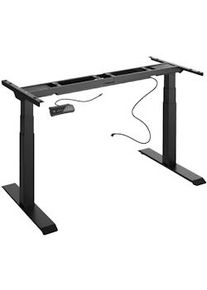 TecTake Estructura para mesa eléctrica ajustable 110-190 x 68 x 58-123 cm - negro - 402997
