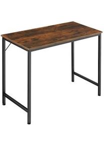 TecTake Scrivania Jenkins - industriale scuro, 80 cm - 404457