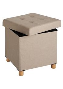 TecTake Sgabello Alea - sabbia - 403975