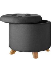 TecTake Sgabello Suna - grigio scuro - 403964