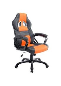 CLP Sedia da ufficio XL Pedro schwarz/orange