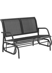 TecTake Columpio oscilante Greta 121x72x86,5cm - negro - 404599
