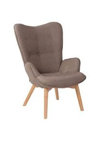 CLP Poltrona Soggiorno Durham In Tessuto taupe
