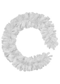 TecTake Guirnalda de Navidad de 2,7 m - blanco - 403319