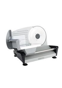 Camry CR 4702 Affettatrice semiprofessional,Spessore di Taglio Regolabile,Lama in Acciaio Inox, 150W, Argento