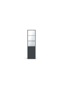 Pickawood Narrow bespoke display cabinet Premium decor