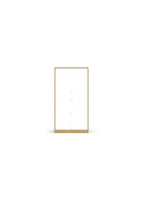 Pickawood Double door computer storage cupboard Oak