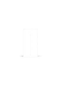 Pickawood Double door computer storage cupboard Coated MDF