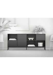 Pickawood Sideboard avec pieds en métal Mélaminé premium