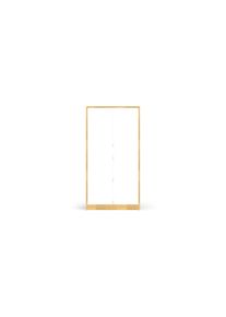 Pickawood Double door computer storage cupboard Beech