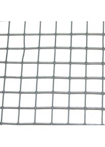 Grillage pour animaux soudé gris, H.0.5 x L.10 m, maille H.12 x l.12.7 mm - Centrale Brico