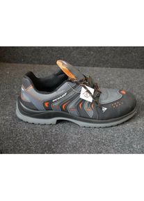 Chaussures de sécurité basses sport racer noir et orange à lacets Taille 44 Dunlop