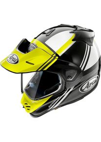 Arai Tour-X5 COSMIC, Capacete de enduro , cor: Preto/Branco/Néon Amarelo , tamanho: S