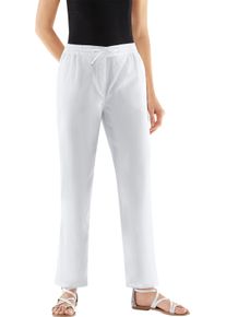 Dames Palazzo-broek wit Maat 21