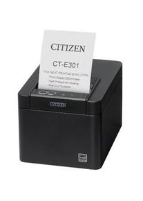Citizen CT-E301 - Antibakterielles Gehäuse, 80mm, Abschneider, USB, schwarz