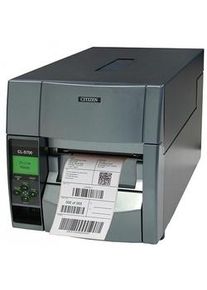 Citizen CL-S703II - Etikettendrucker, thermotransfer, 300dpi, USB + RS232 + Parallel + Ethernet, grau