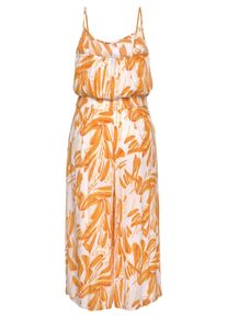 s.Oliver Kvinnor Jumpsuit orange / vit Storlek 34