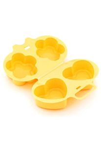 Fortuneville - Maison petit déjeuner essentiel créatif micro-ondes oeuf vapeur fleur coeur forme oeuf bouilli moule 1 pièces