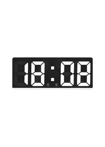 Csparkv - Grande horloge murale numérique intelligente app Contrôle heure/date/activation du son et fonction de compte à rebours Luminosité et volume