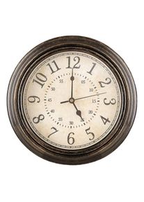 Horloge Murale Vintage, Gardez l'heure précise Pendules Murales, Horloge Murale Silencieuse pour Chambre, Faciles à Lire Horloge Murale à Piles, 30CM