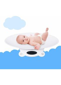 Senderpick - Pèse-bébé numérique jusqu'à 120 kg, pèse-bébé électronique, balance d'allaitement, balance d'allaitement, pour nouveau-né, balance