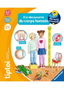 Ravensburger - Tiptoi À la découverte du corps humain - de 4 ans - Jeu éducatif