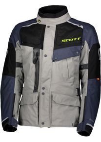 Scott Voyager Dryo, textile jacket waterproof , color: Grey/Dark Blue , size: XS