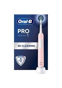 Oral-B Elektrische Zahnbürste Pro1 Pink + Extra Brush Head