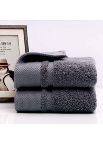 Serviettes de salle de bain, lot de 2, serviette de visage ultra douce et tr¨¨s absorbante, serviette de main durable pour un usage quotidien,
