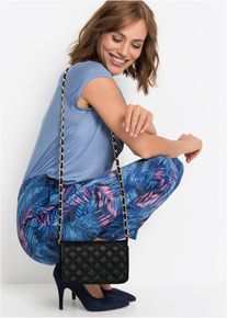 bonprix Mujer, Bolso de estilo bandolera, negro, 0