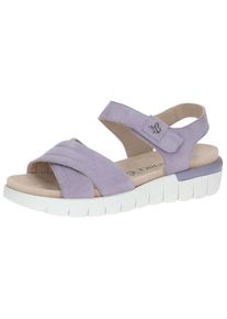 Caprice Dames Sandaal beige / lila / wit 36