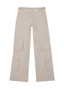 Pull&Bear Pull&Bear Dames Cargojeans taupe 24-25