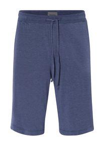 Hanro Heren Pyjamabroek 'Casuals' blauw gemêleerd M