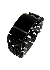 Firetti Armband »Schmuck Geschenk Armkette ID-Platte, Panzerkette«