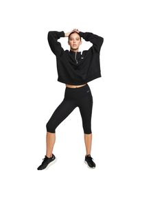 Nike Damen Dri-Fit Universa Medium-Support High-Waisted Capri Leggings schwarz