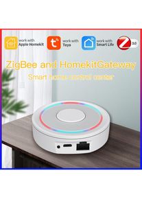 Tuya Apple homekit Dual - mode câblé ZigBee Gateway maison intelligente système de commande vocale à domicile-ZigBee zéro feu 1 chemin