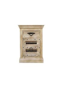 SIT-MÖBEL SIT Möbel Cómoda con 1 puerta, 1 cajón | madera de mango | natural | 50 x 35 x 72 cm | 14559-01 | serie DAIPUR