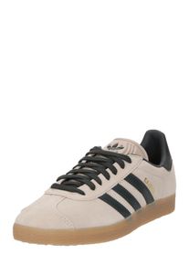 adidas originals Heren Sneakers laag 'Gazelle' beige / zwart 35.5