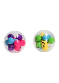 Toi-Toys Fun Squeeze Ball Filled with Smiley Face Balls (Assorted)