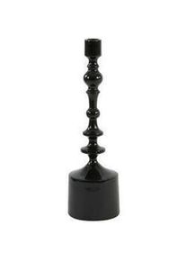 Kerzenhalter , Schwarz , Metall , 34 cm , Dekoration, Kerzen & Kerzenhalter, Kerzenständer