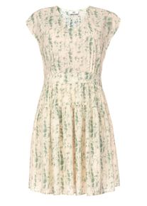 Le Temps Des Cerises Sommerkleid Damen beige / grün Größe 34