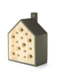 KIKKERLAND - Mini ruche Little Bee House Gris - Gris