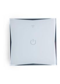 Greenice Commutateur Intelligente Tactile Verre 1 Via 600W Compatible Google Home/Alexa [HIT-KS-601-1] (HIT-KS-601-1)