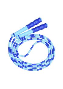 Portable Durable Detachable Standard Bamboo Single Jump Rope, Blue