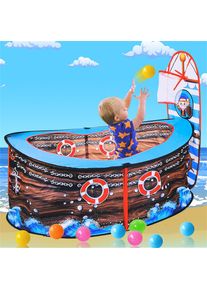 Kids Pirate Ship Marine Play Tent Indoor House Game Toy without Ball